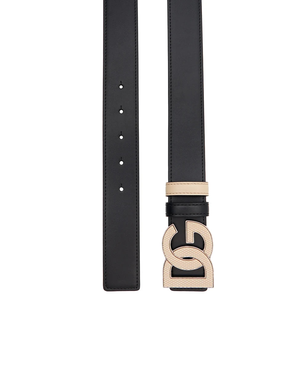 Dolce & Gabbana reversible leather belt