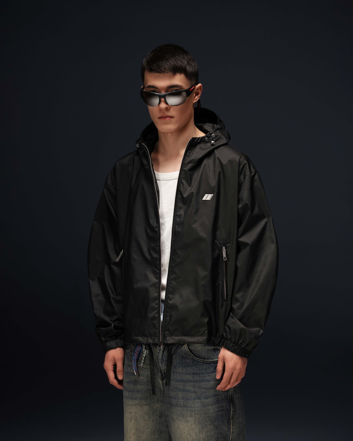 Jacket ZERO FORM monogram black