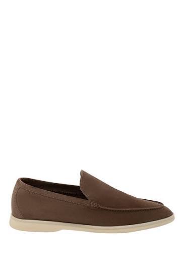 Suede loafers