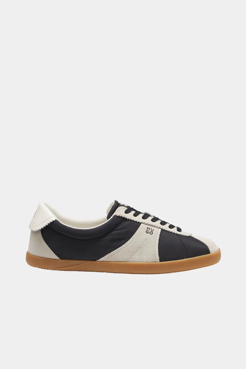 Black and white sneakers