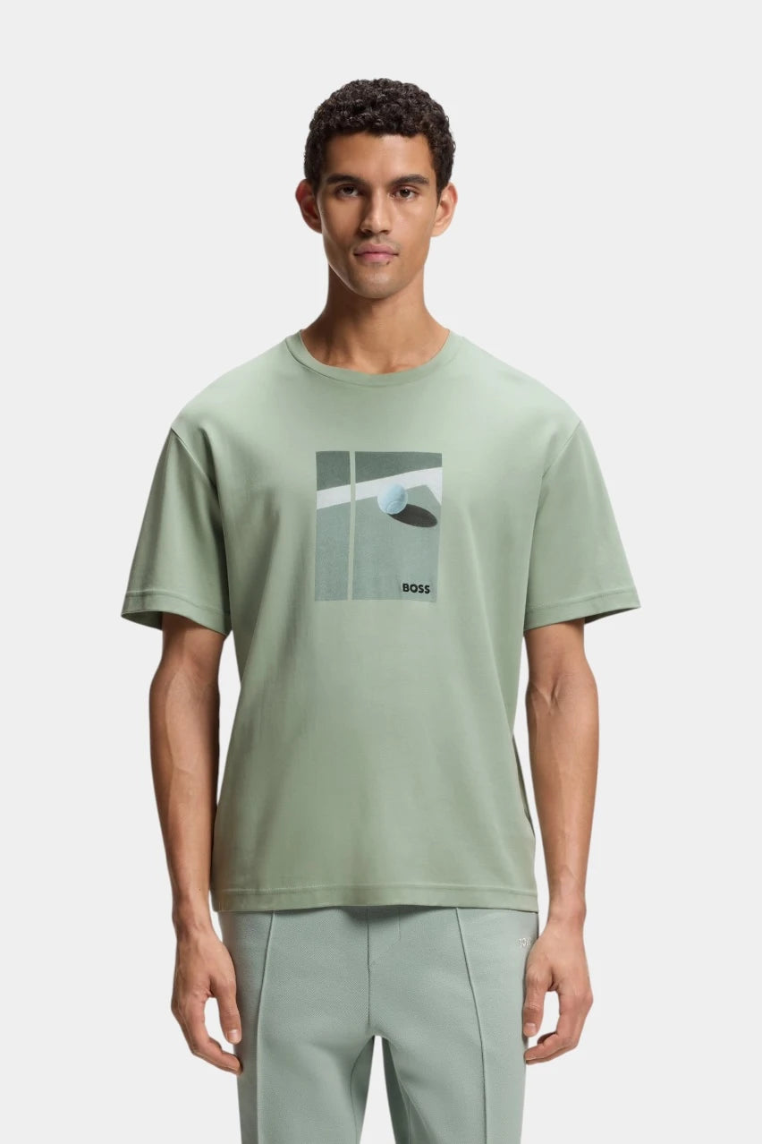Green TS_Join Relaxed GRX Pima Cotton T-Shirt