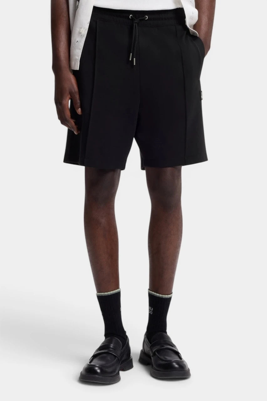 Black Dimacshort cotton-blend shorts