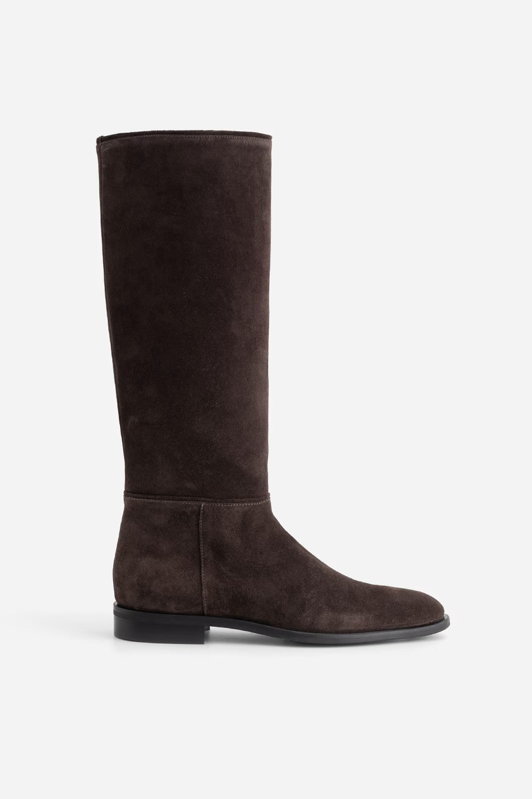 FRANKIE brown suede boots