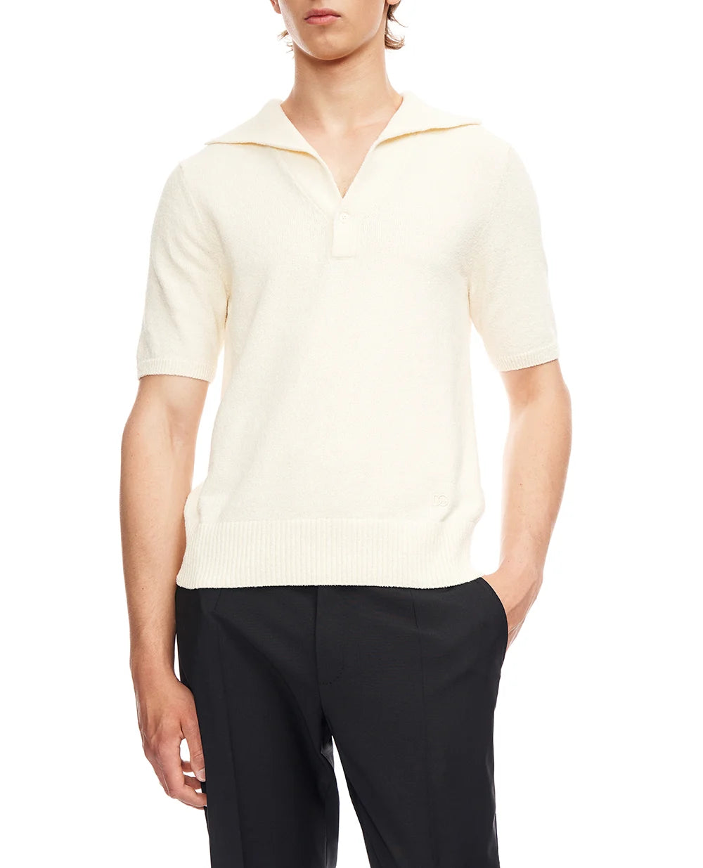 Embroidered polo shirt
