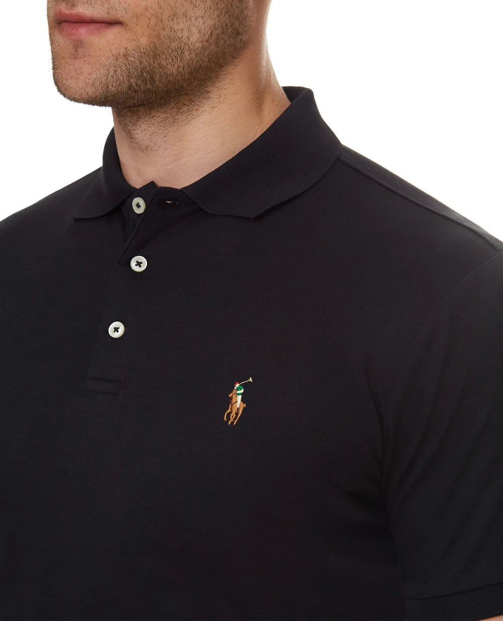 Interlock polo shirt