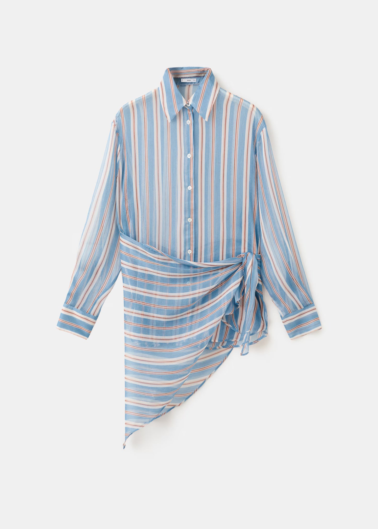Striped handkerchief shirt