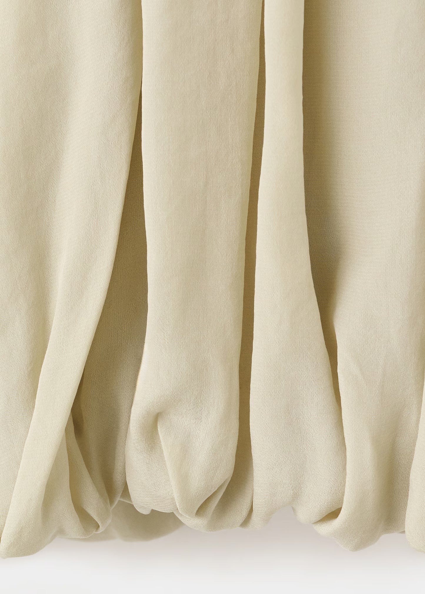 Off-the-shoulder lyocell blouse