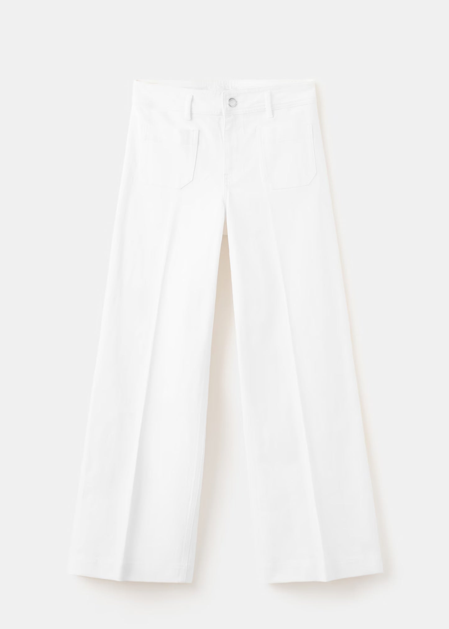 Wide leg jeans with pockets