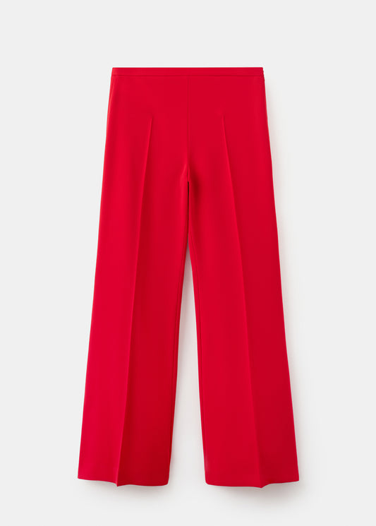 High-waist suits trousers