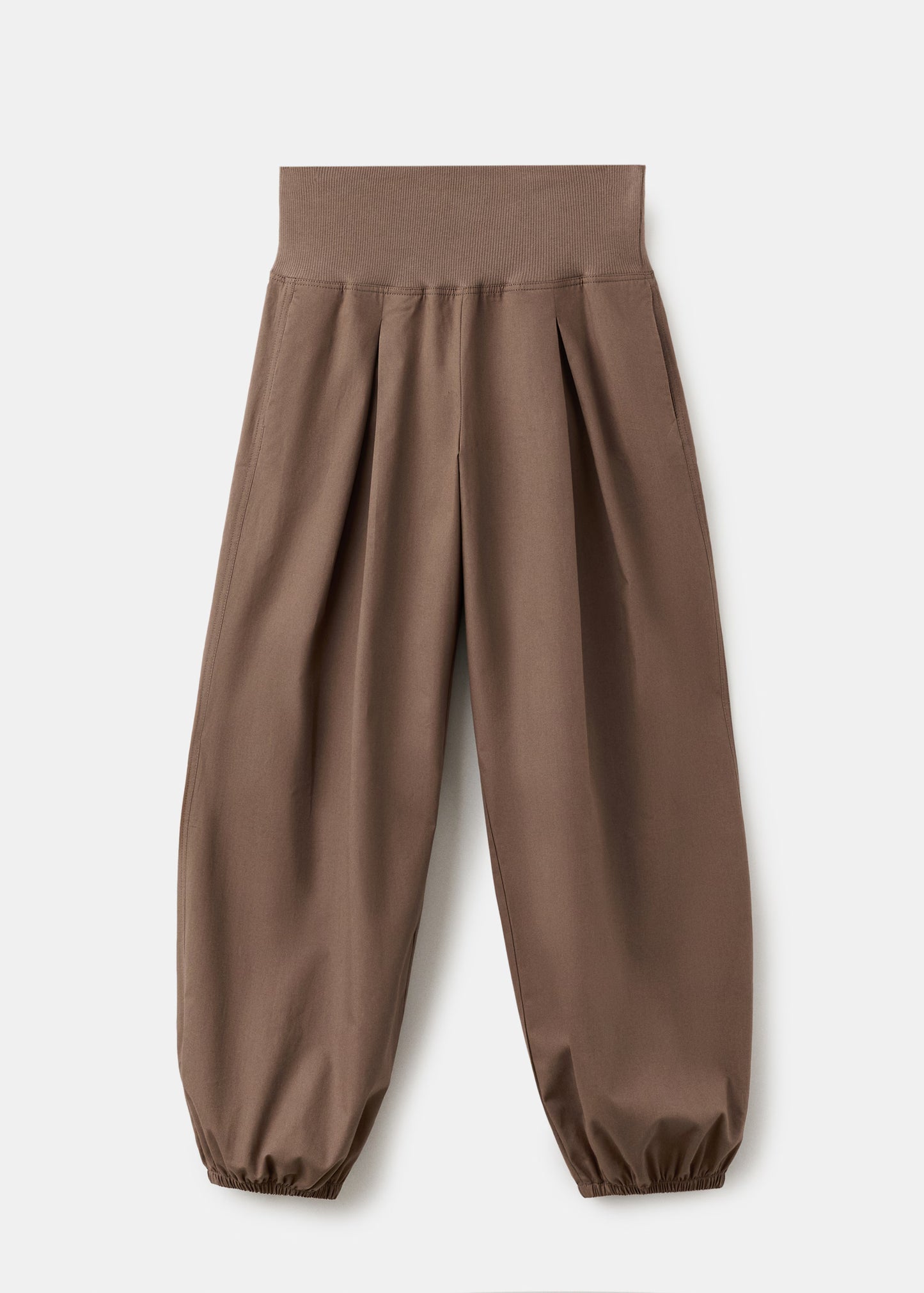 High-waisted harem pants