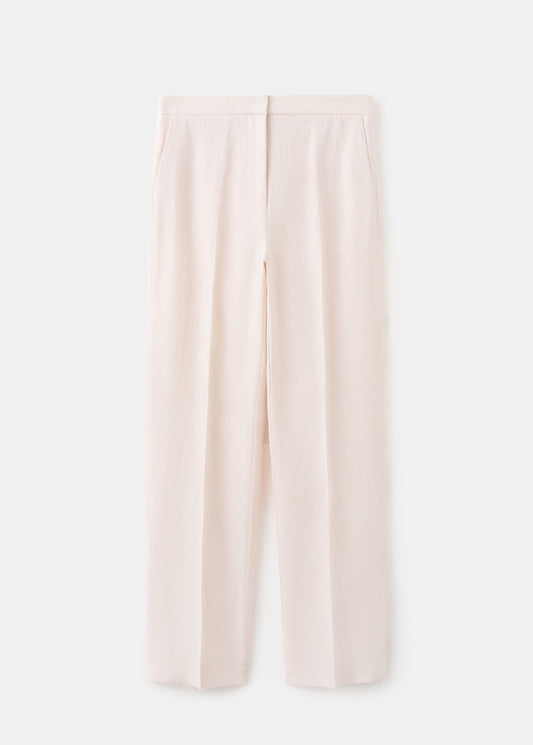Linen suit trousers