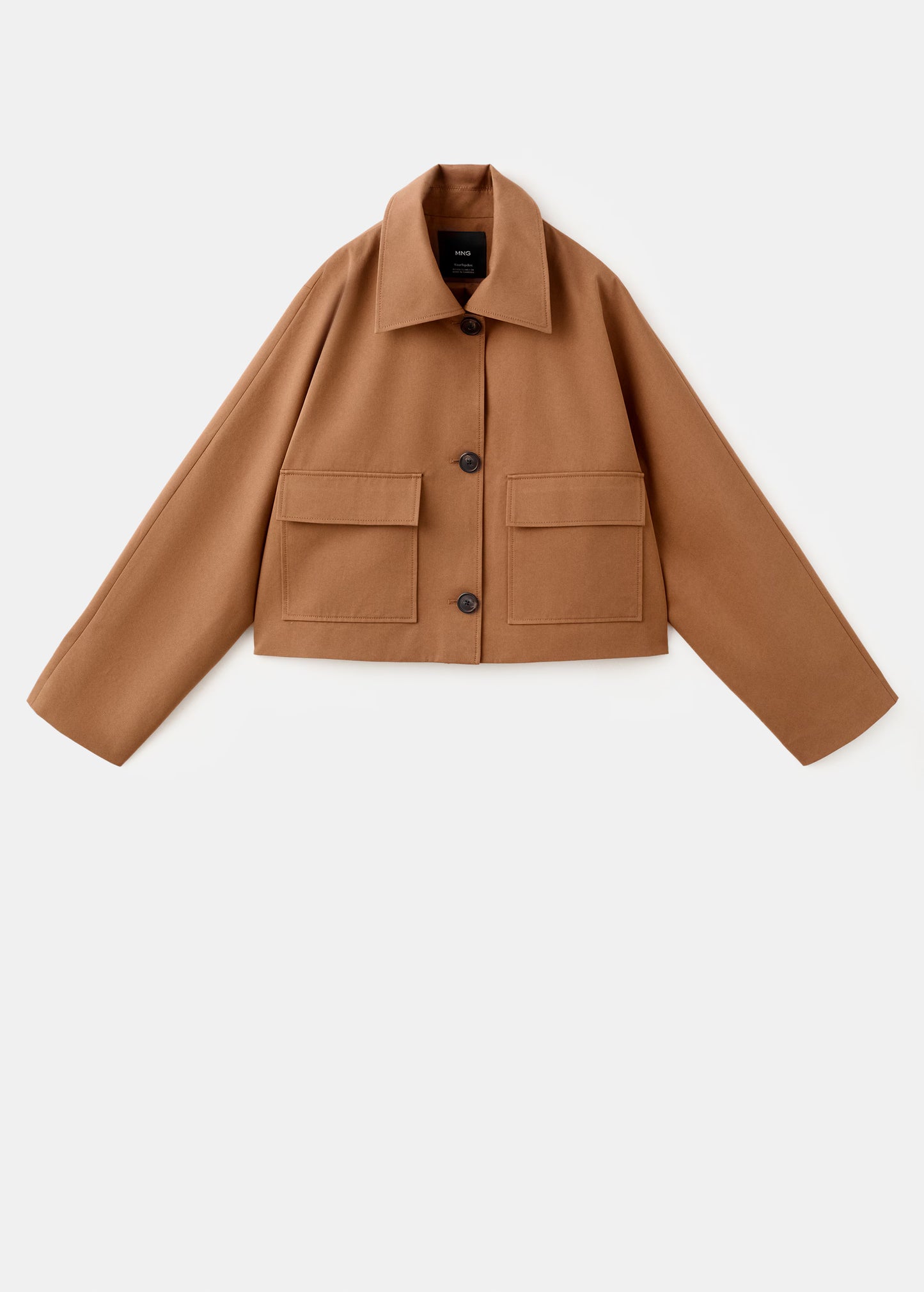 Cotton jacket with pockets