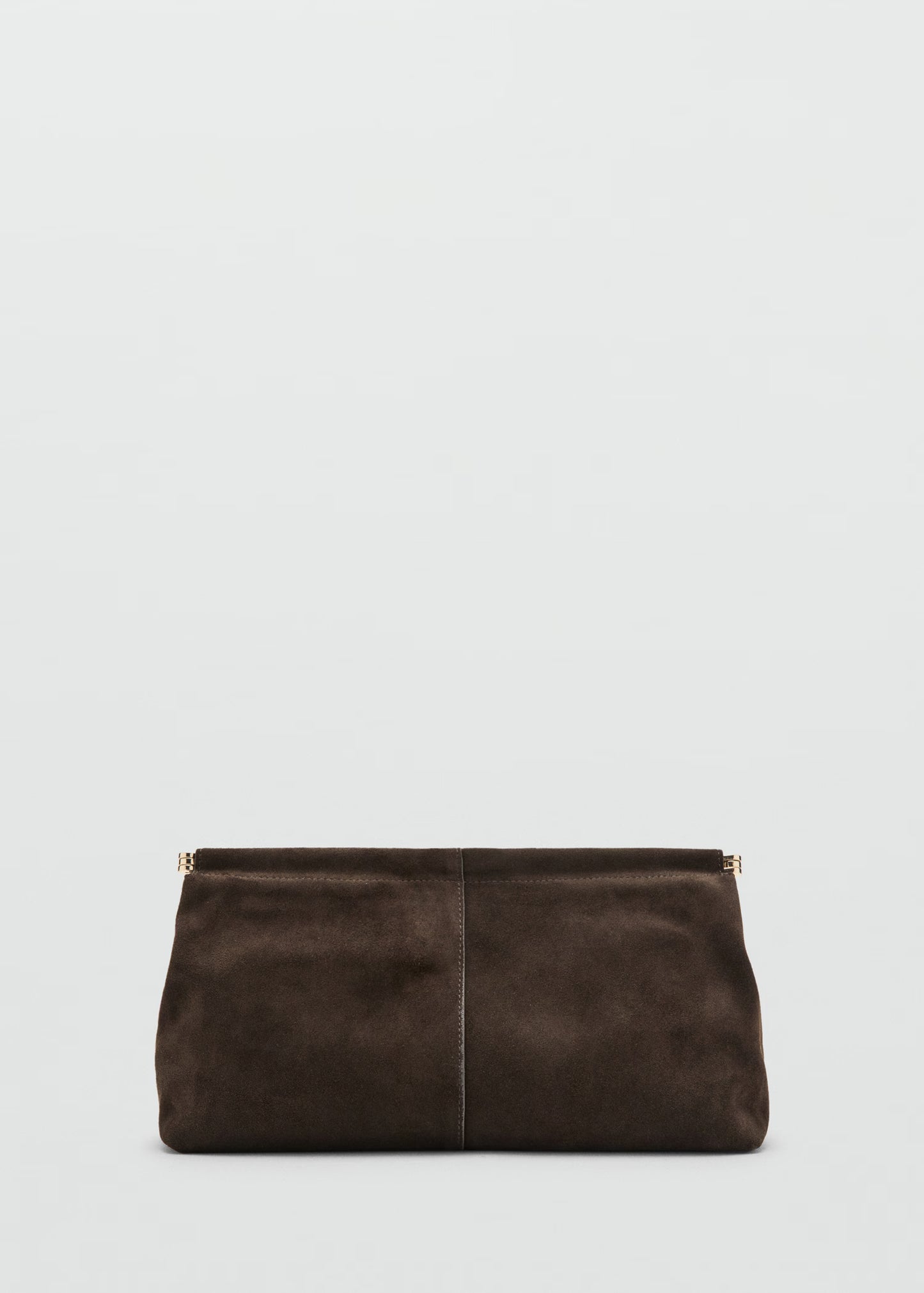 Suede handbag