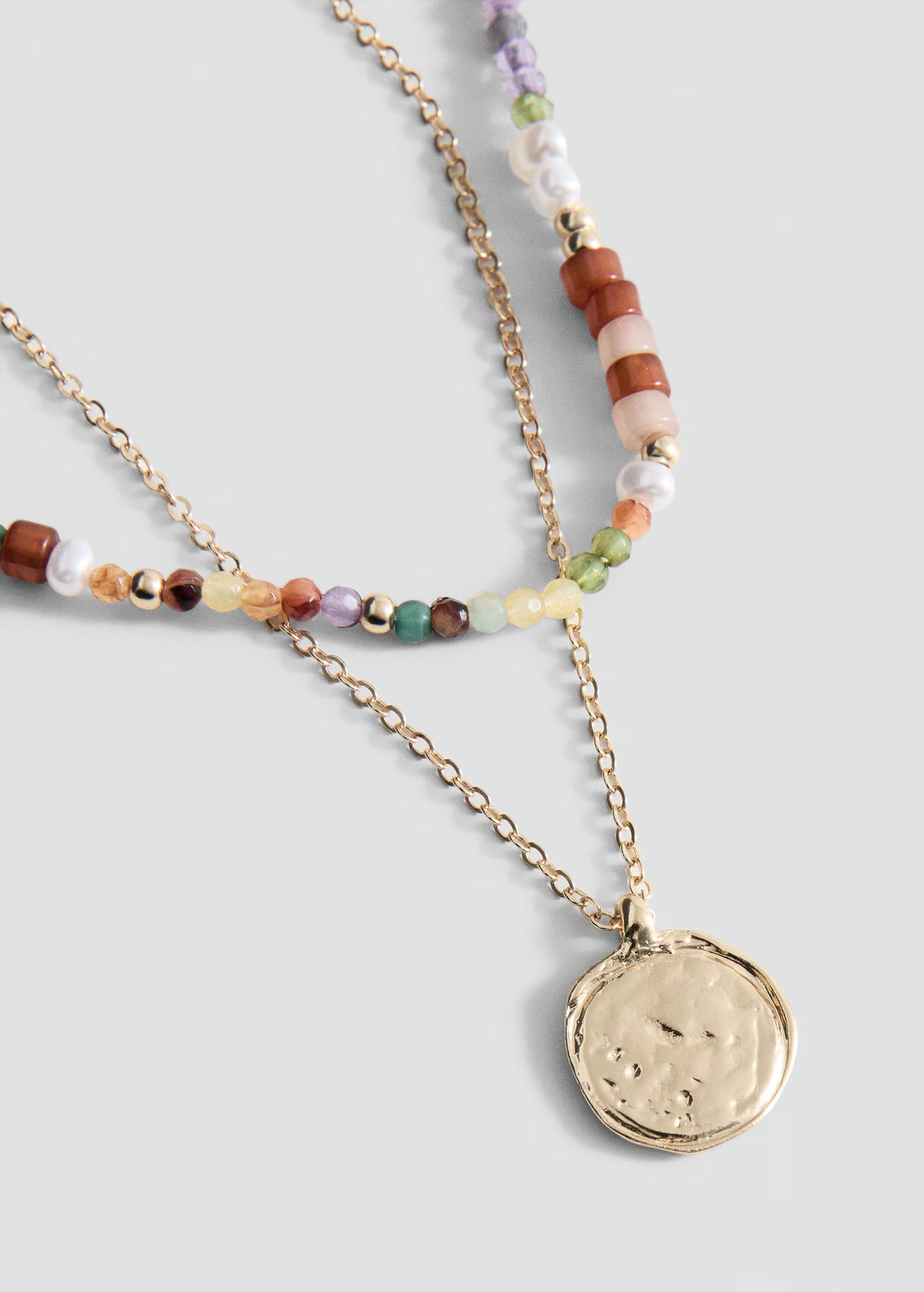 Set 2 combined necklaces