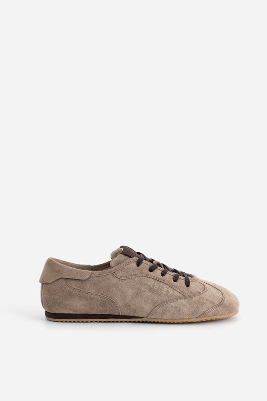BOWLEY suede sneakers beige