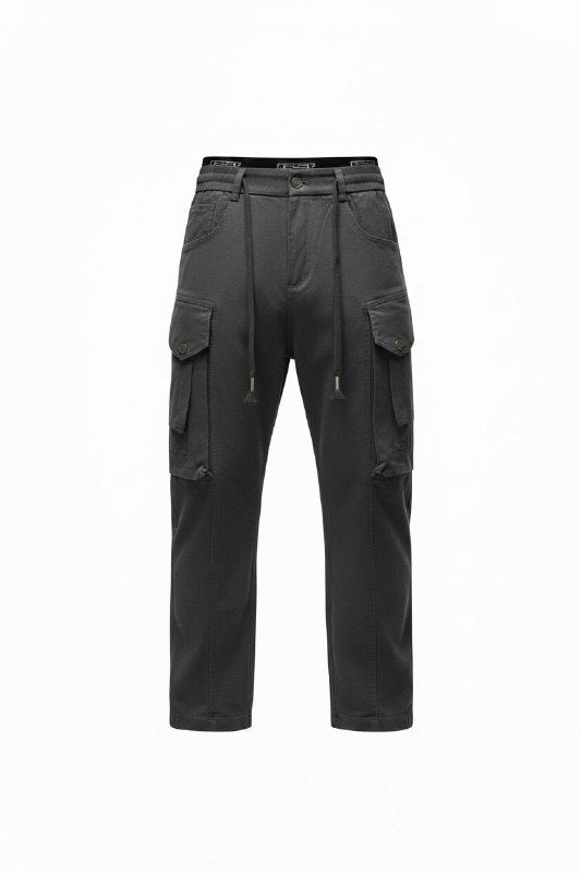 Cargo pants BEZET Thorn dark gray