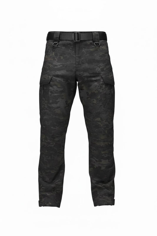 BEZET Onyx tactical cargo pants black multicam