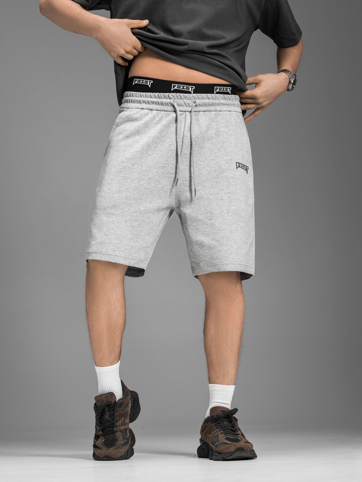 Sports shorts BEZET Active gray