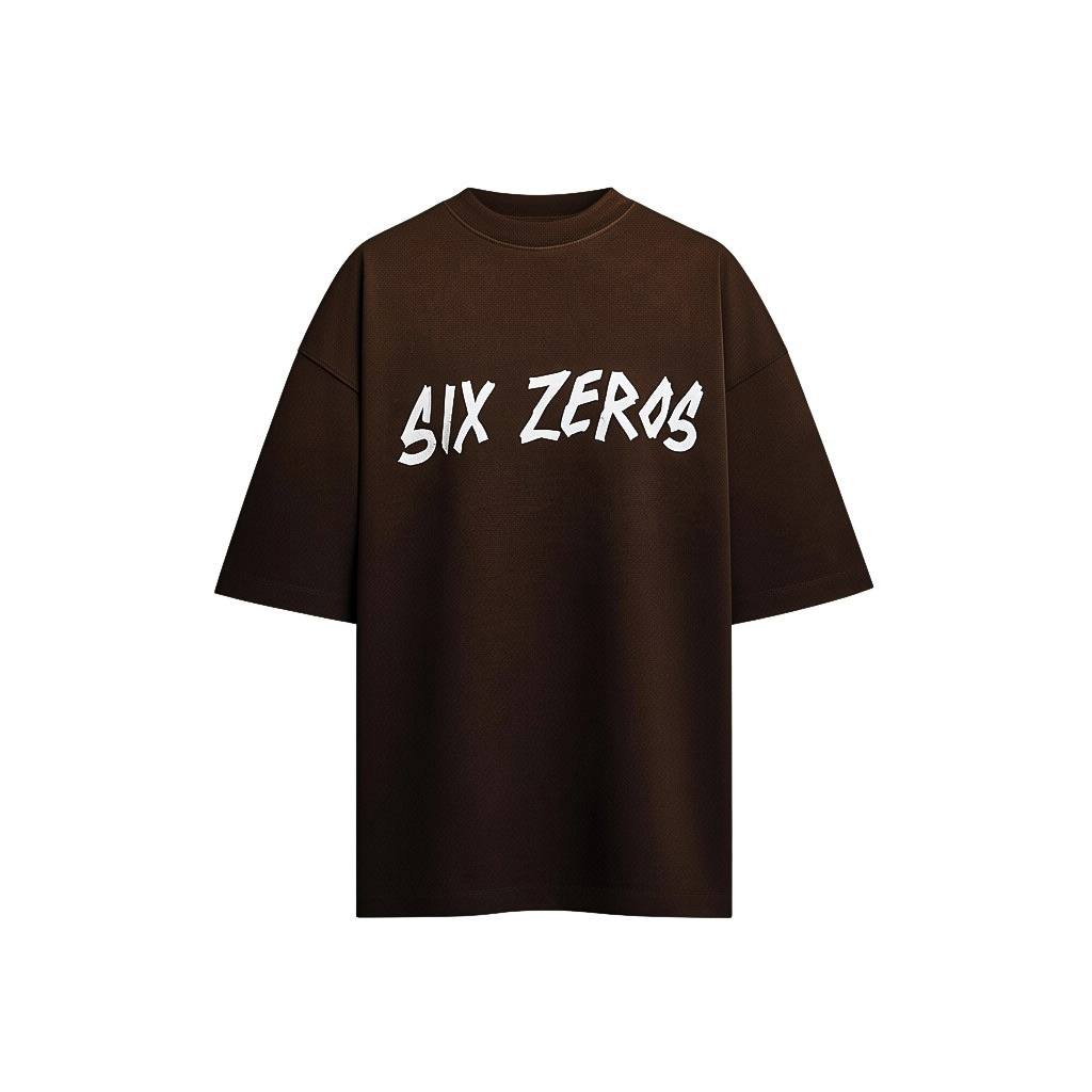T-shirt TAPE rust brown