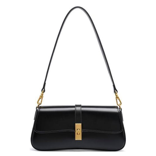 the bag is black