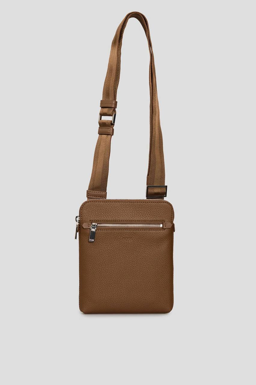 Brown leather bag