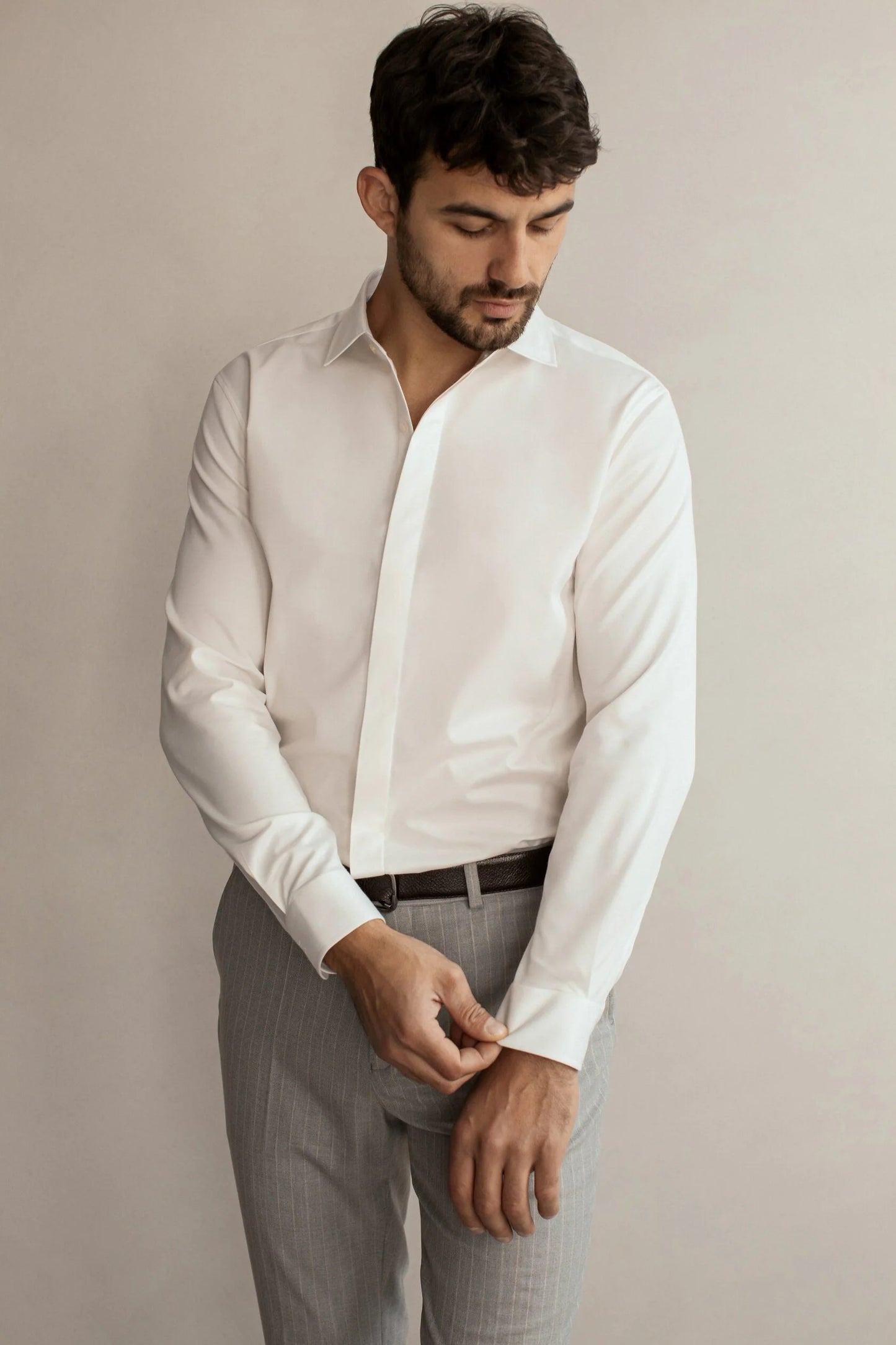 Men's universal ivory shirt