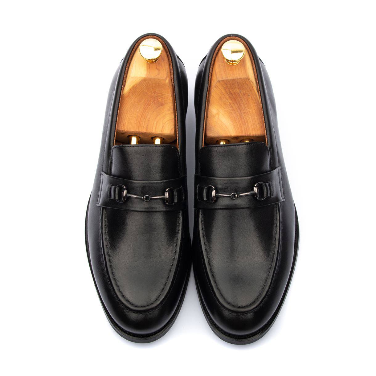 Classic black loafers