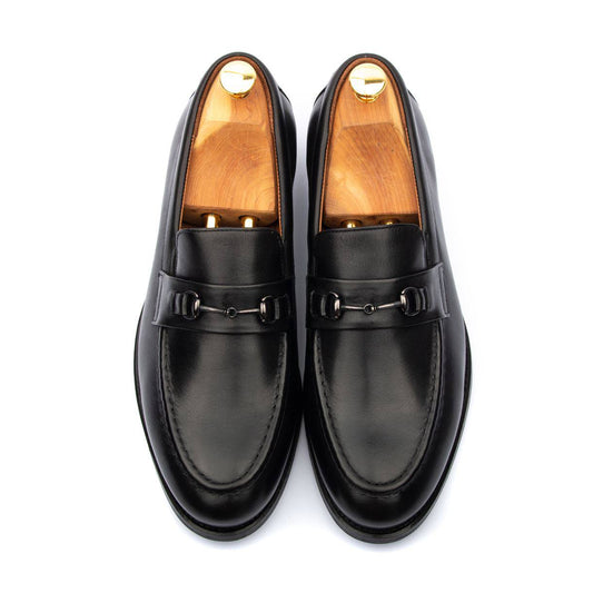 Classic black loafers