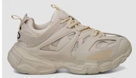 Beige Chunky Clogs