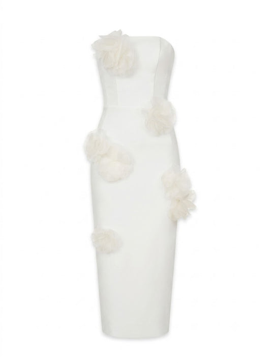 Nymphaea milky corset dress