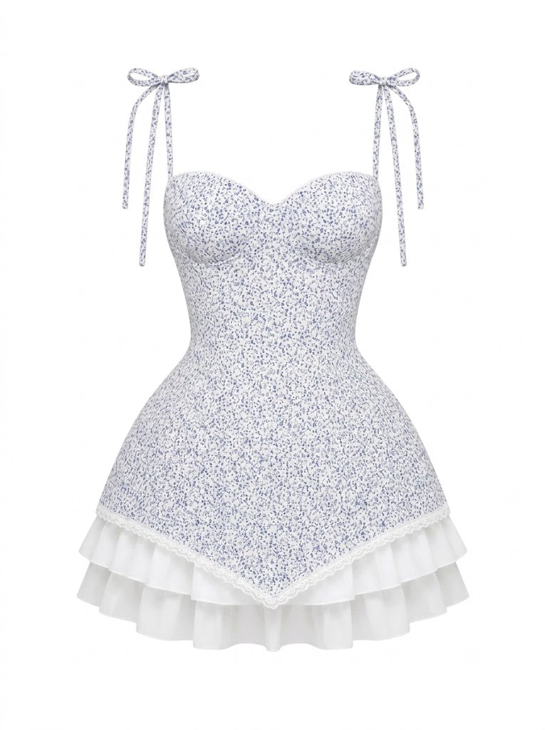 Lolla white cotton dress