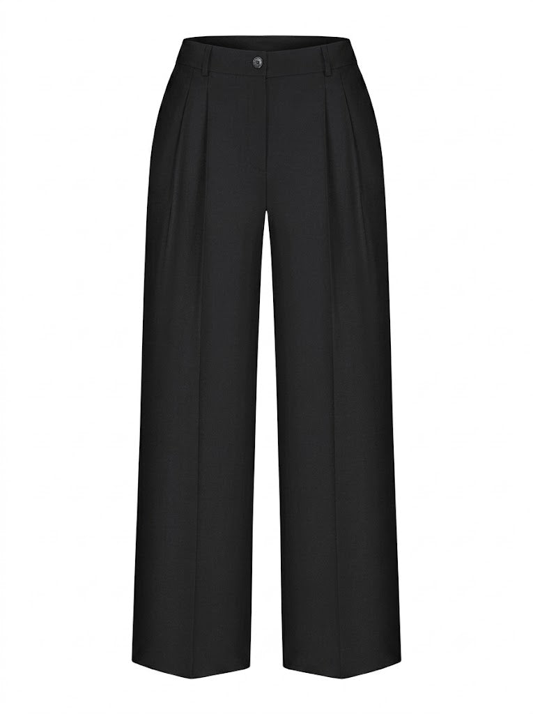 Black palazzo trousers