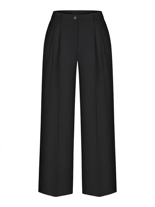 Black palazzo trousers