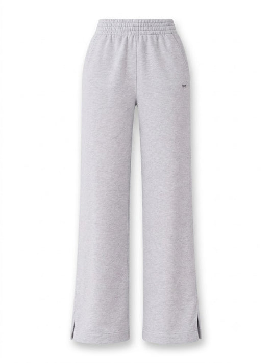 Light grey Sport&Classic Straight sweatpants