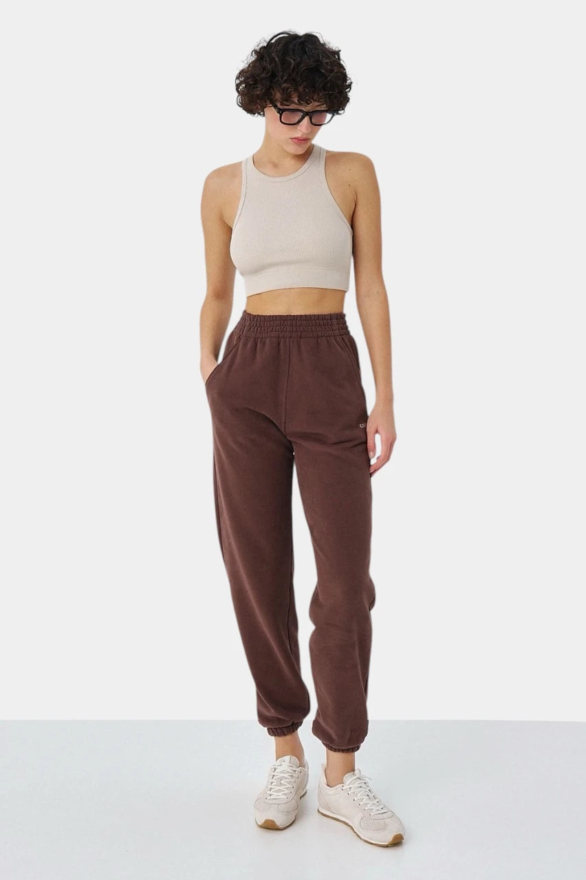 Brown Sport&Classic Joggers