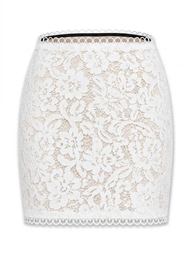 Cream-colored skirt from Japan