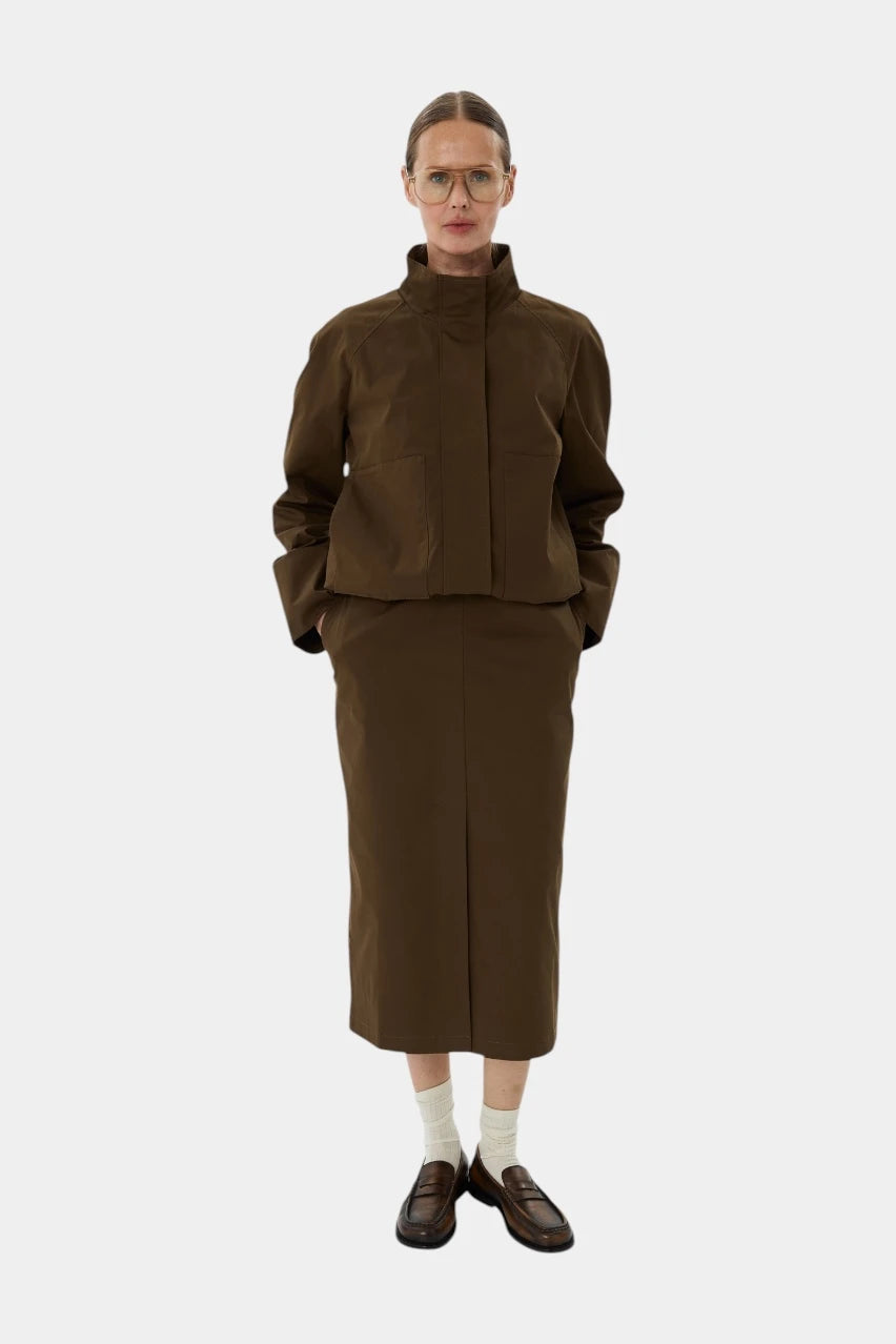Brown skirt