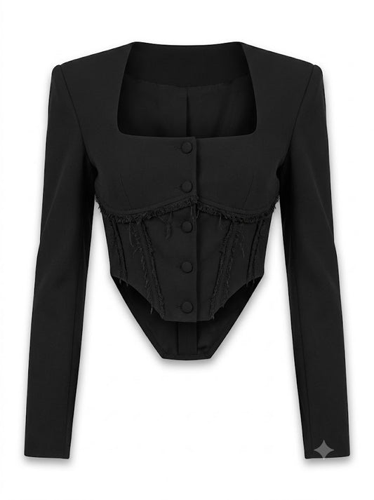 Black Corset Jacket