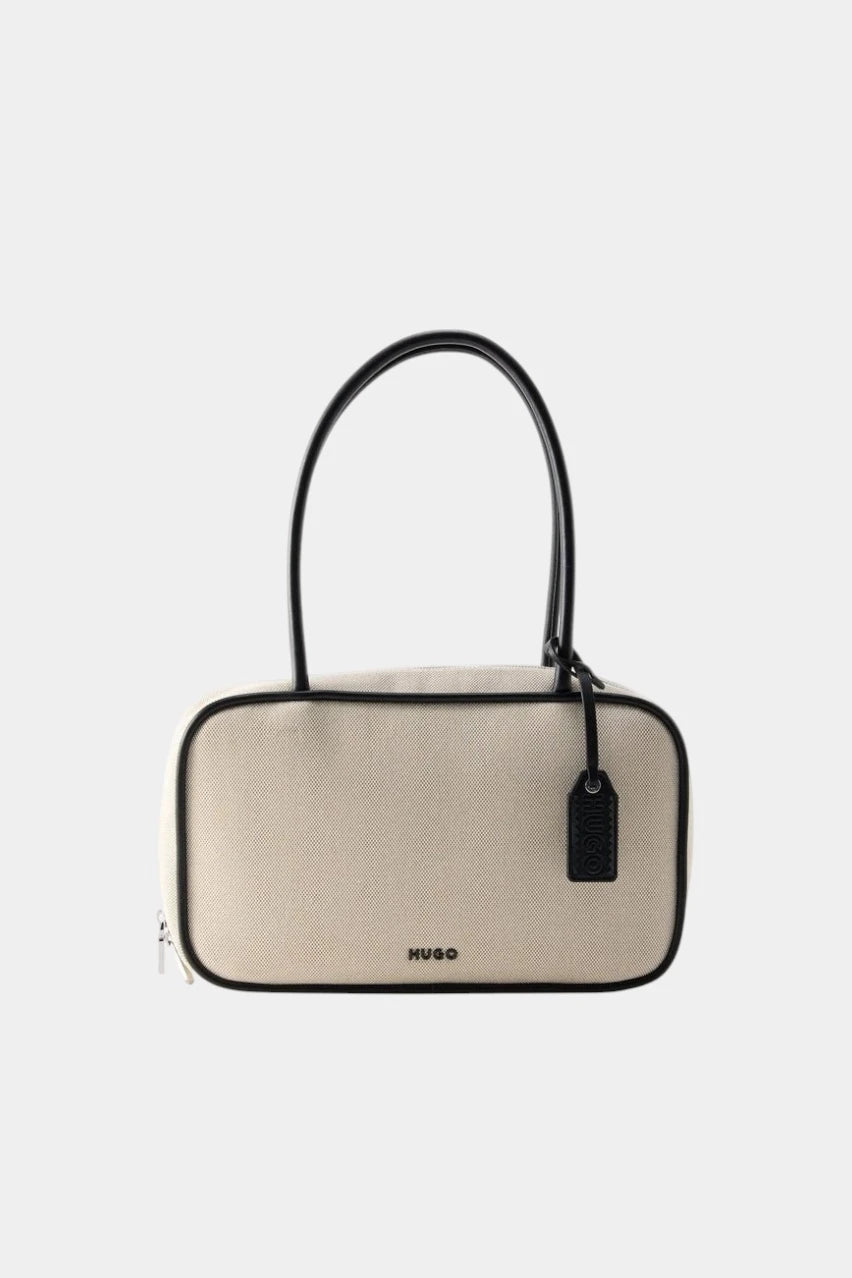 Jodi C_Duffle Cream Textile Bag