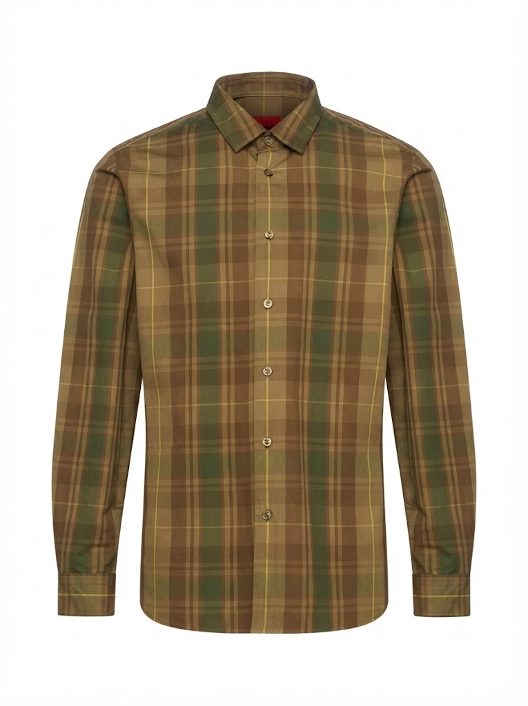 Camel cotton shirt Emero