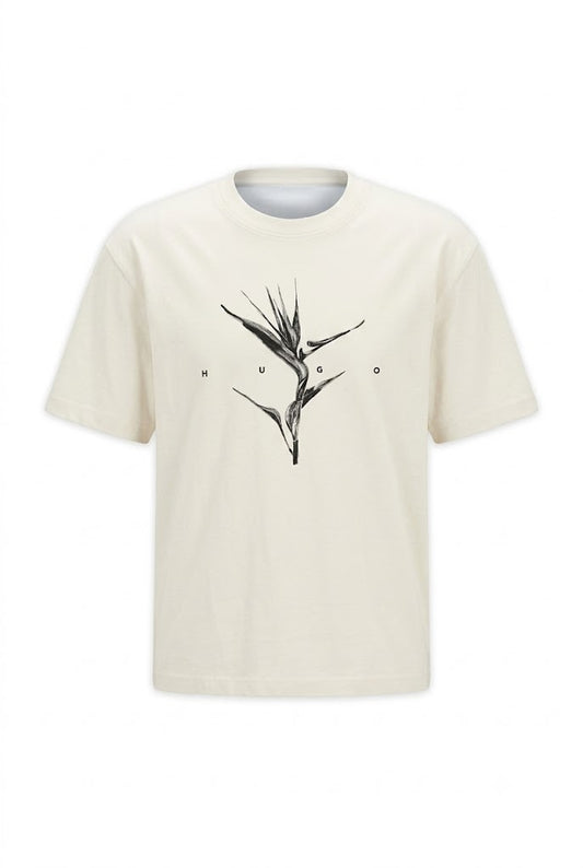 Darise printed T-shirt in cream