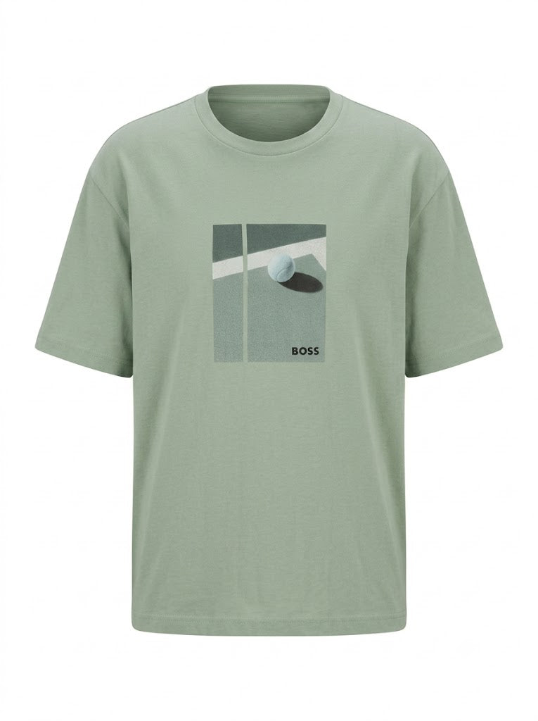 Green TS_Join Relaxed GRX Pima Cotton T-Shirt