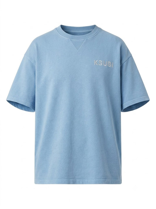 K-Lock Biggie SS Tee Summer Blue (Light Blue)