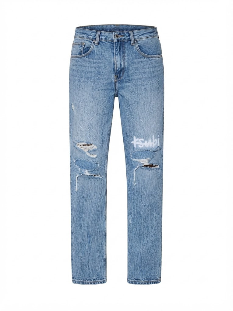 Anti K Public Blue Trashed 1999 Blue Jeans