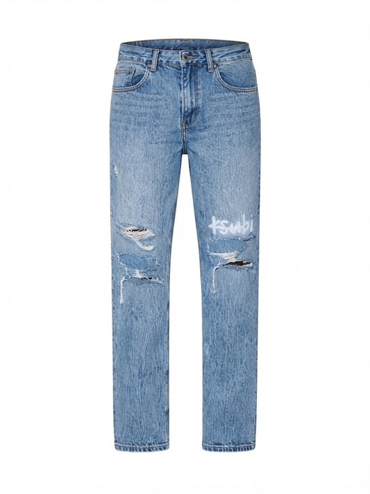 Anti K Public Blue Trashed 1999 Blue Jeans