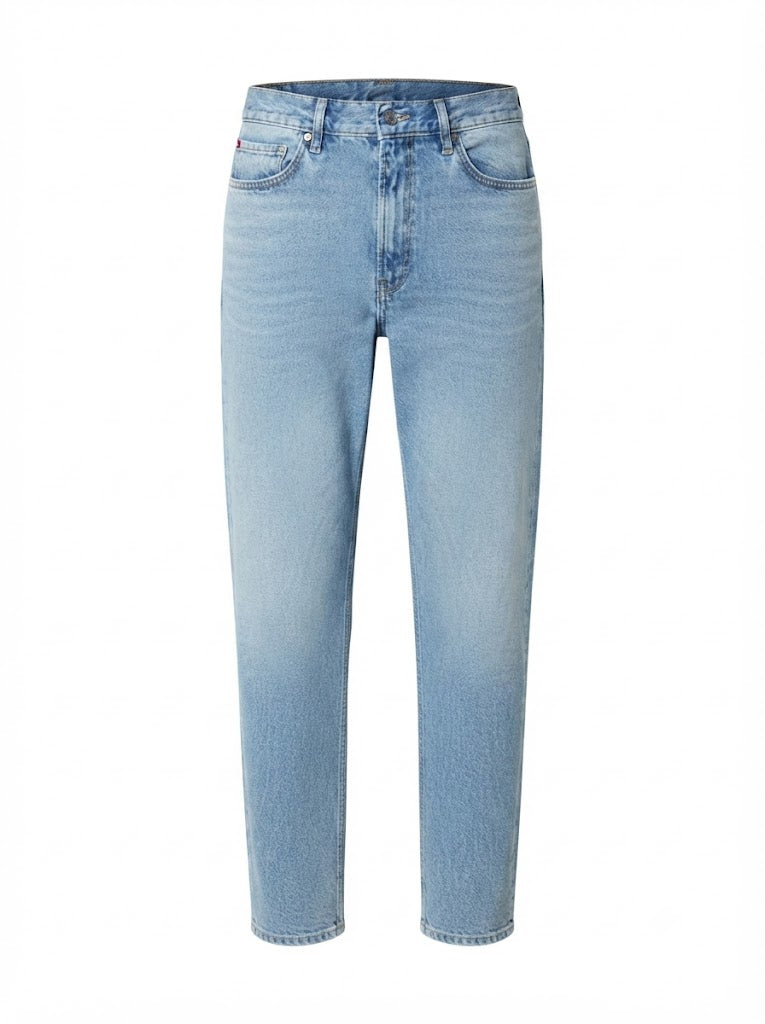 HUGO 838 straight-fit blue jeans