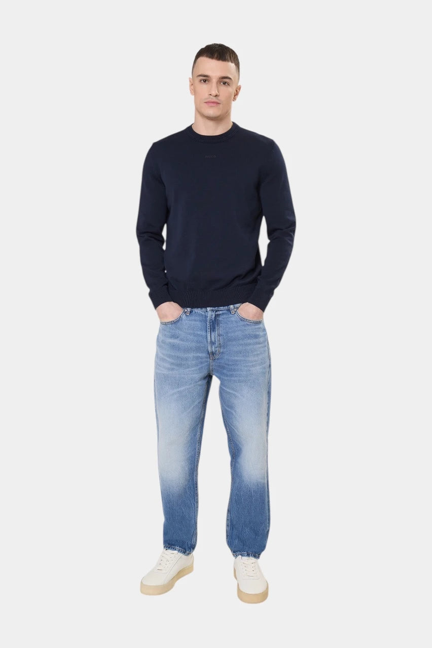 HUGO 838 straight-fit blue jeans