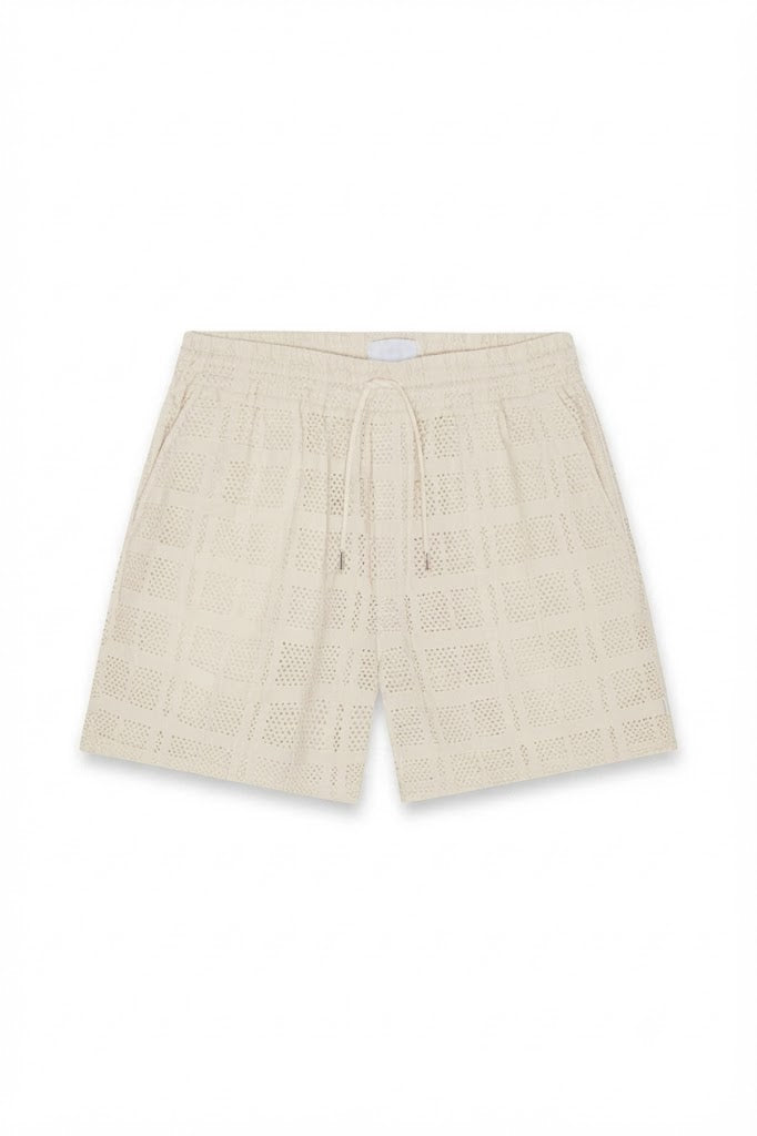 Charlie milky-white shorts