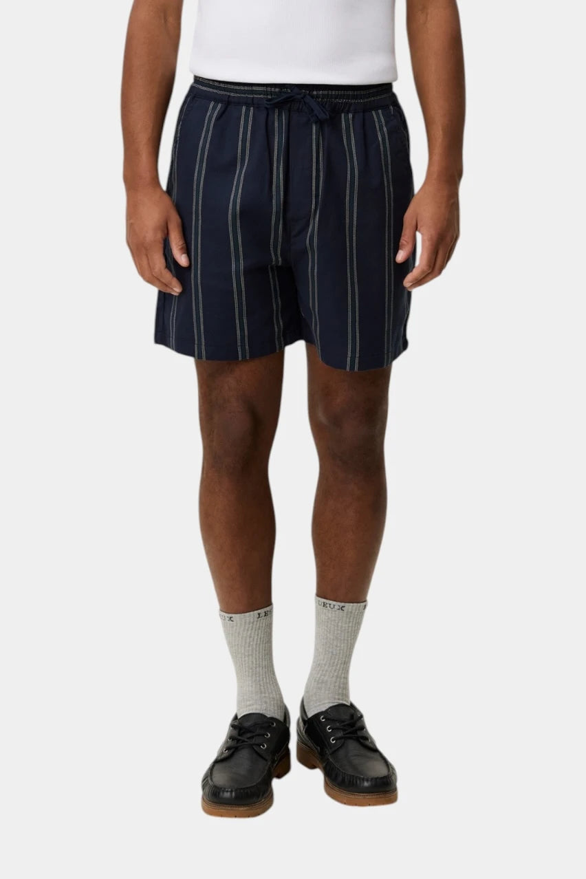 Lawson dark blue striped shorts