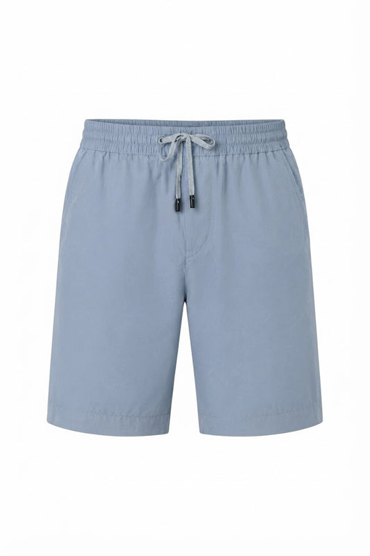 Blue Bermuda shorts in Solotex technical fabric